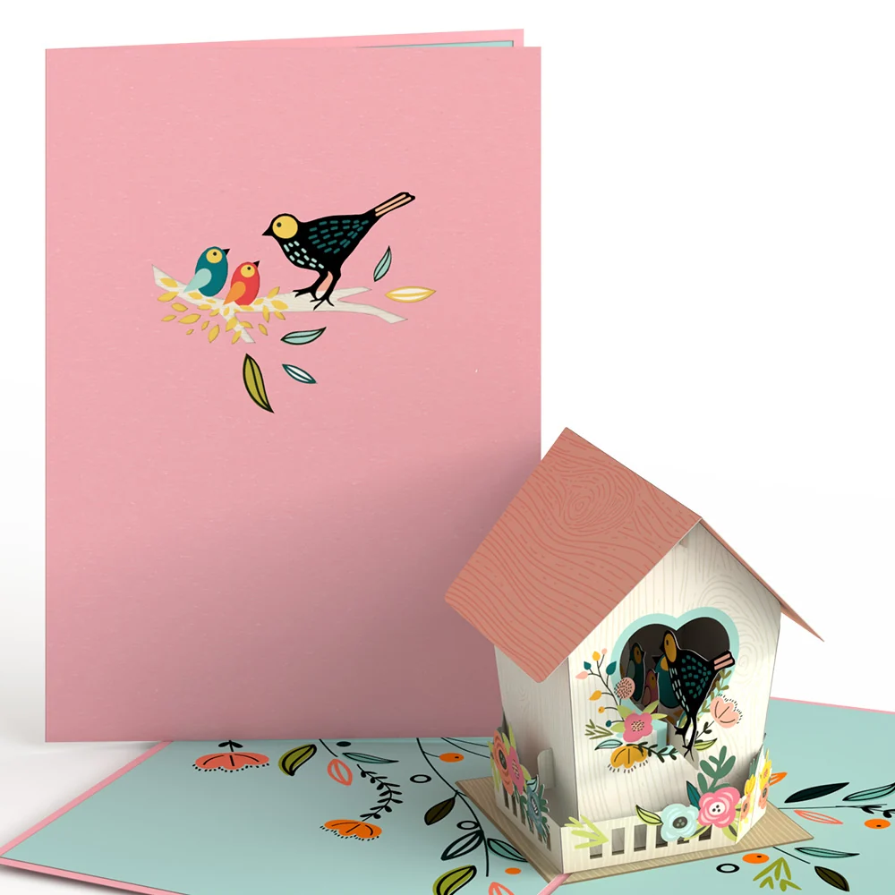 Lovepop Charming Birdhouse Pop-Up Card