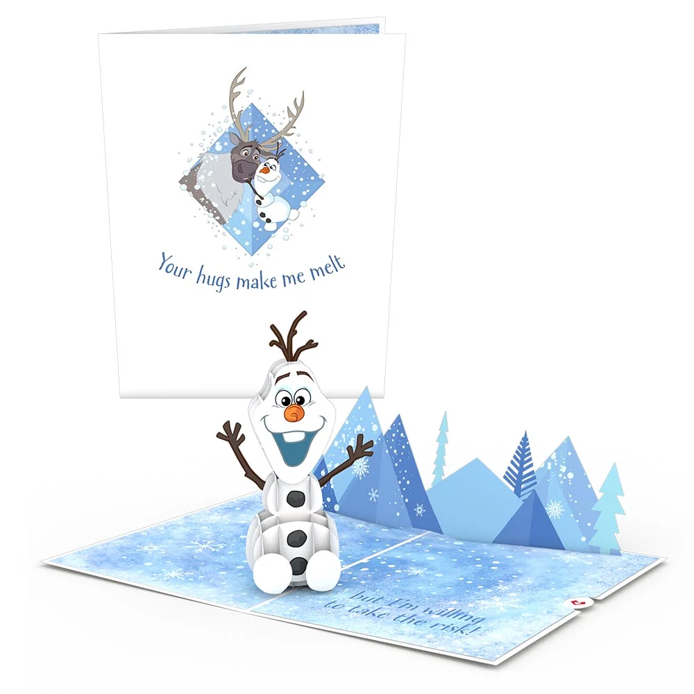 Lovepop Disney Frozen Olaf's Warm Hugs Pop-Up Card