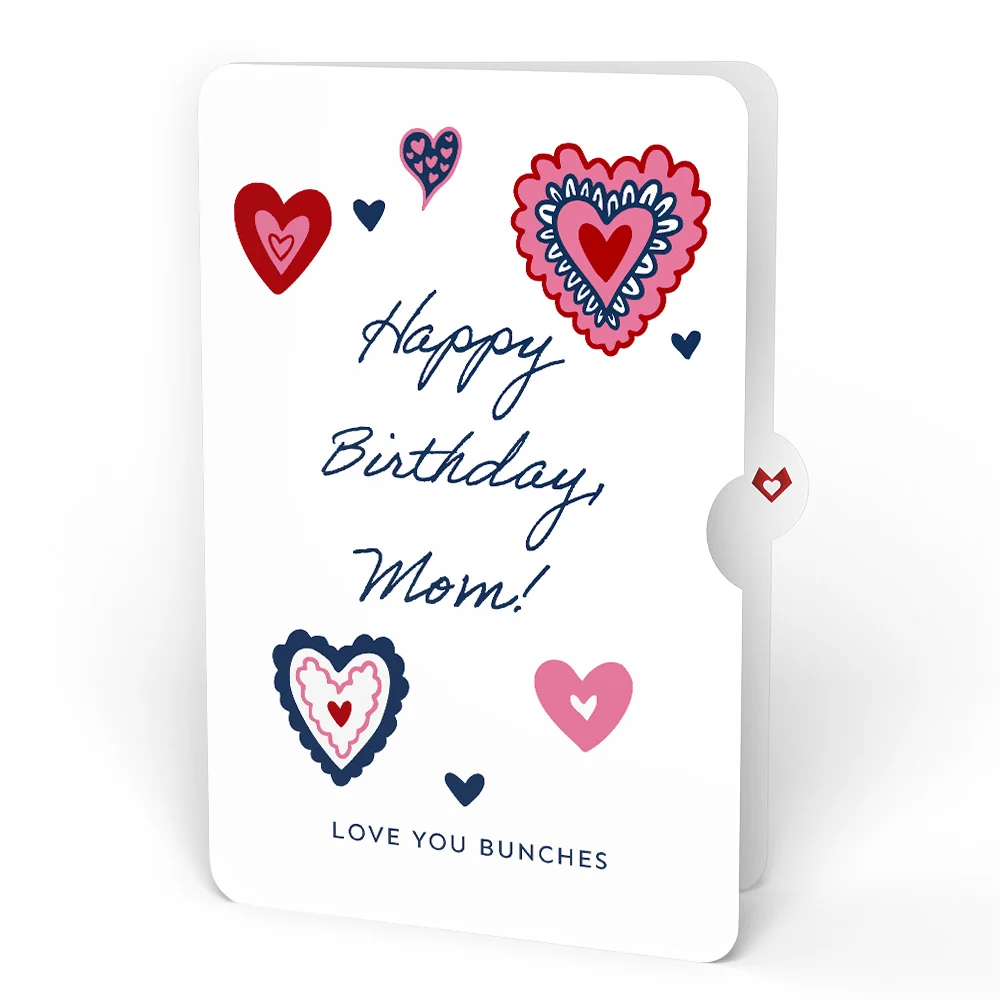 Lovepop Whimsical Hearts Birthday Light-Up Bouquet and Sentiment Set for Mom Vase - Image 4
