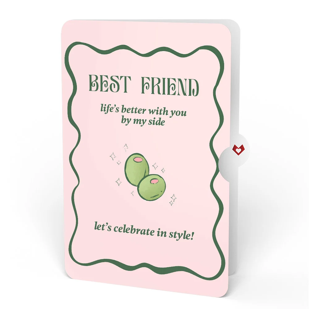 Lovepop Just a Tini Bit Older Birthday Pop-Up Card and Sentiment Set for Best Friend - Image 4