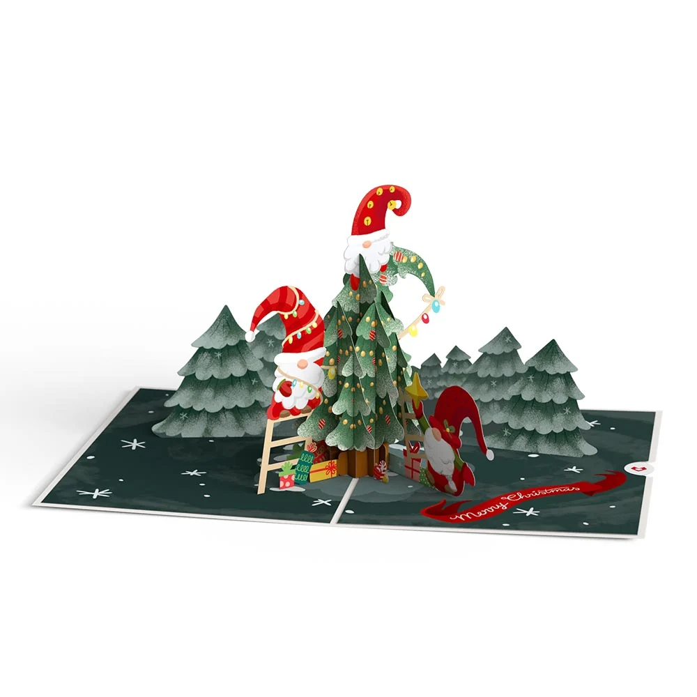 Lovepop Christmas Gnomes Pop-Up Card - Image 3