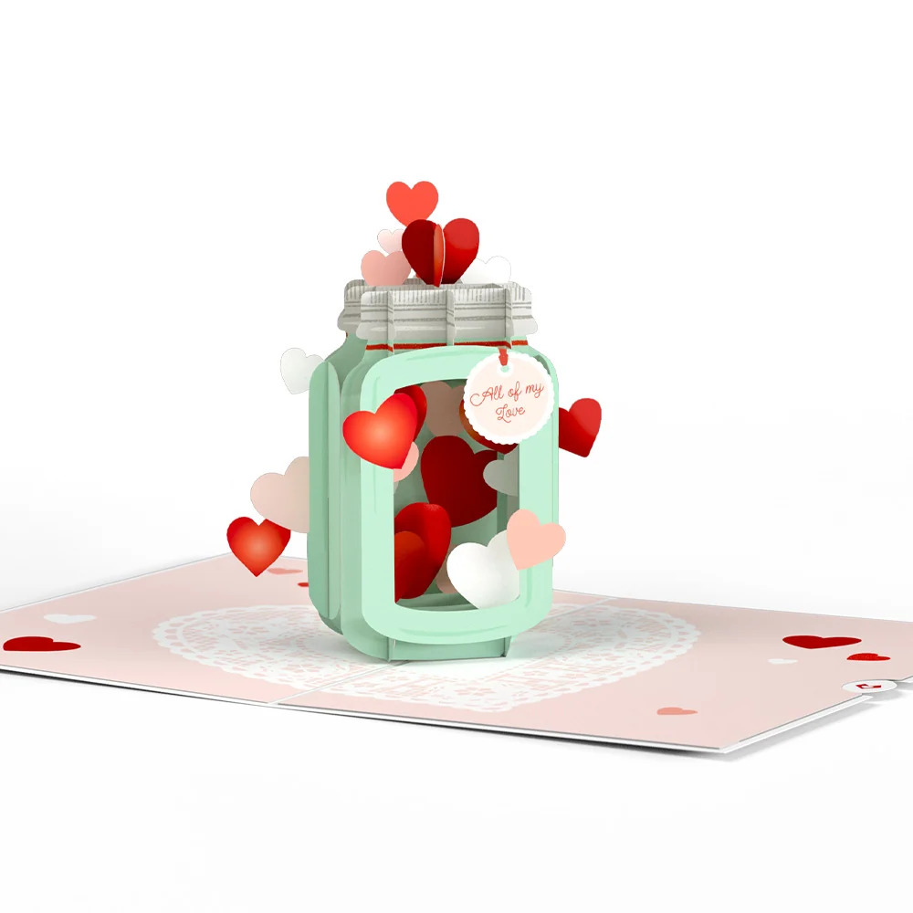 Lovepop Valentine's Day Love Jar Pop-Up Card - Image 3