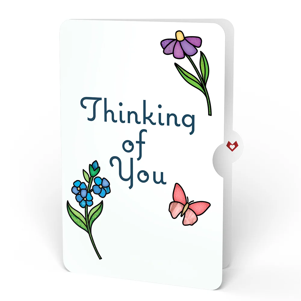 Lovepop Garden Glow Thinking of You Suncatcher Bouquet and Sentiment Set Glass - Image 4