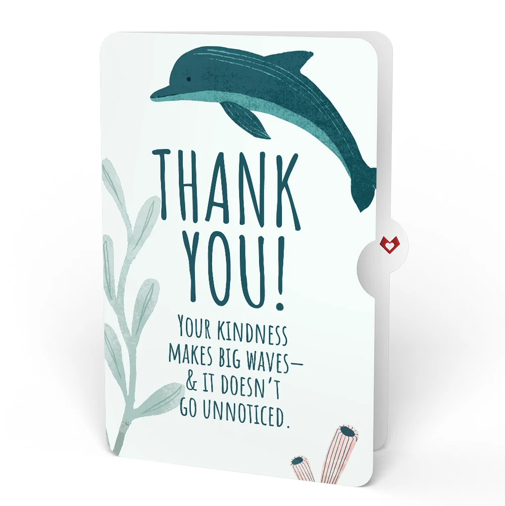 Lovepop Seaside Sandcastle Thank You Pop-Up Card and Sentiment Set - Image 4