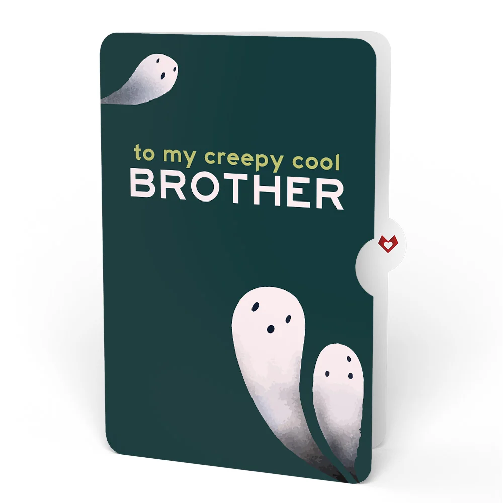 Lovepop Halloween Greetings Pop-Up Card and Sentiment Set for Brother - Image 4