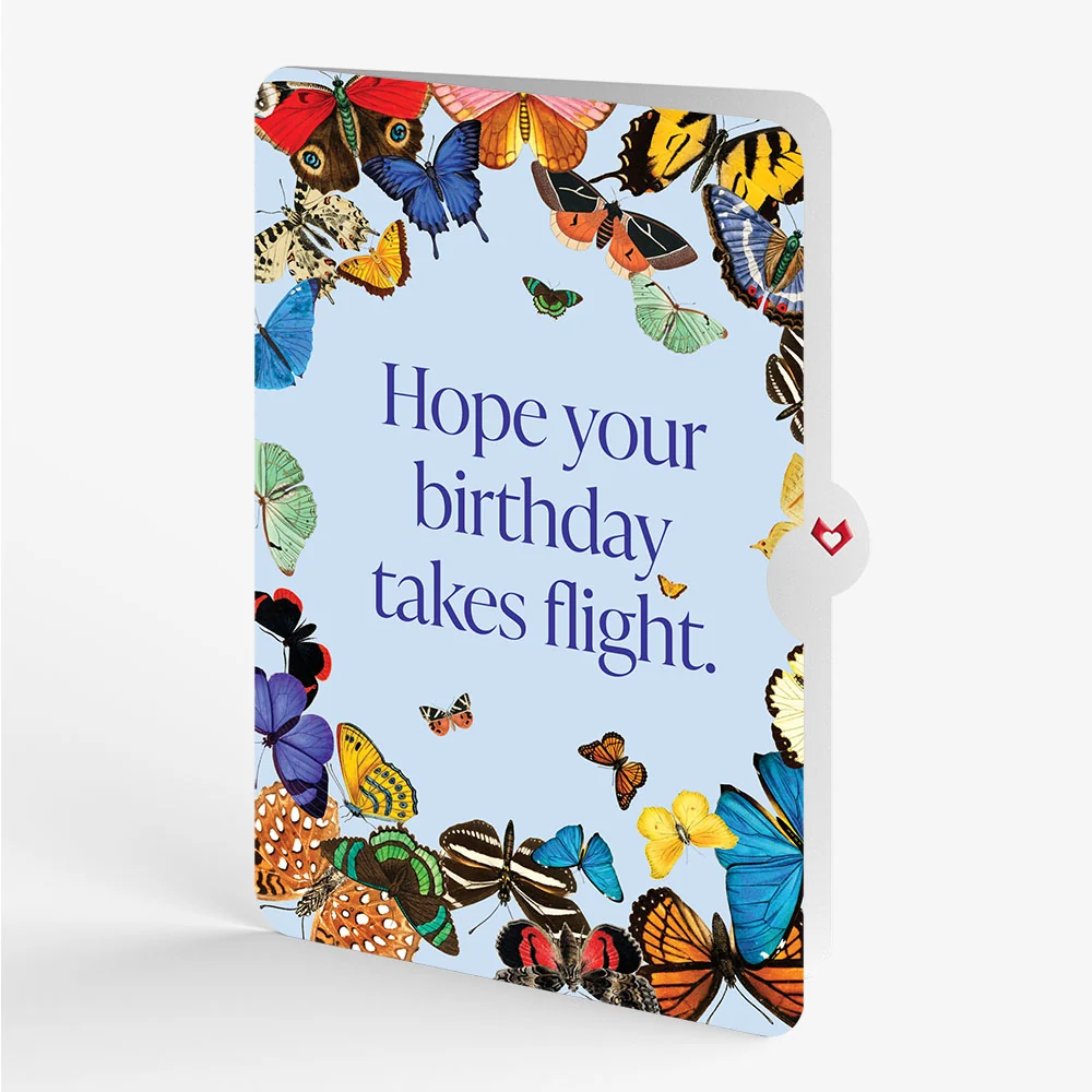 Lovepop Butterflies in Flight Birthday Pop-Up Card and Sentiment Set - Image 4