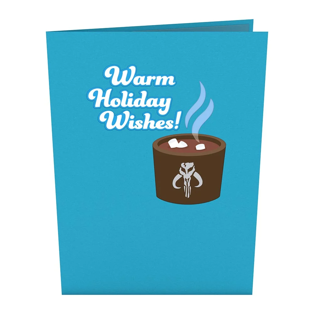 Lovepop Star Wars The Mandalorian The Child: Warm Holiday Wishes Pop-Up Card - Image 4