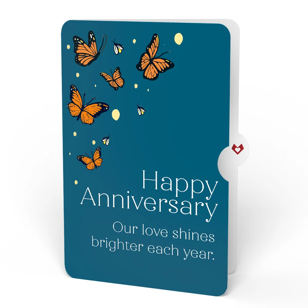 Lovepop Thinking of You Butterfly Jar Anniversary Light-Up Pop-Up Card and Sentiment Set - Image 4