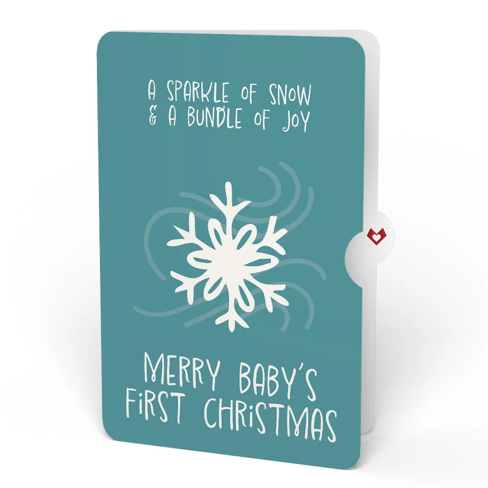 Lovepop Winter Starlight Suncatcher Bouquet and Sentiment Set for Baby Glass - Image 4