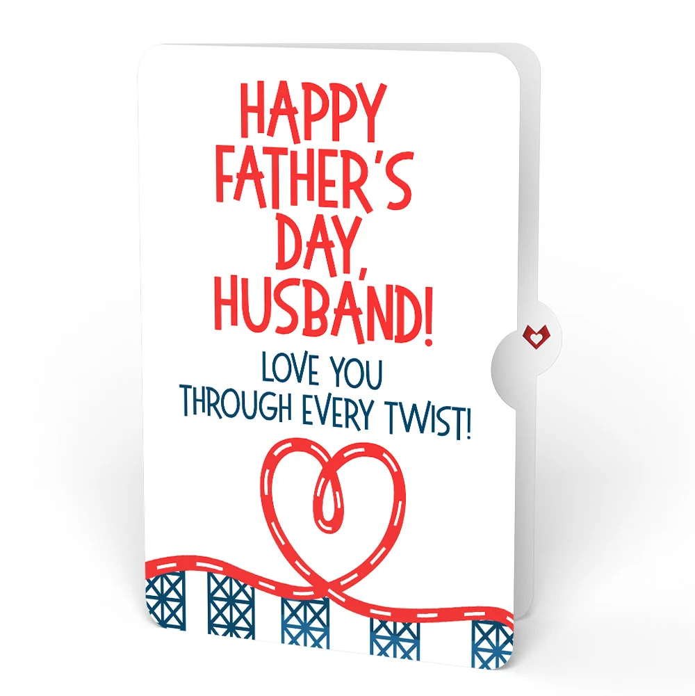 Lovepop Love Rollercoaster Father’s Day Pop-Up Card and Sentiment Set for Husband - Image 4