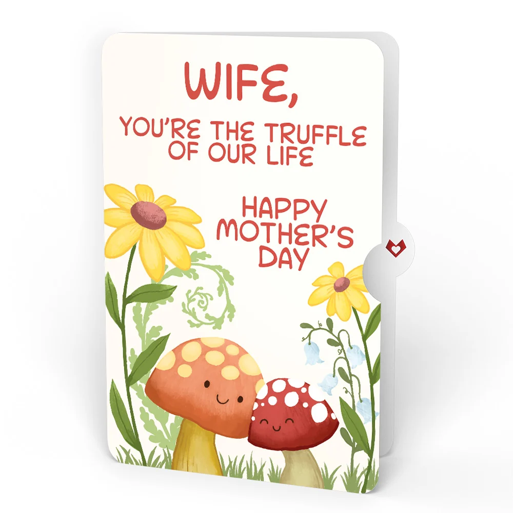 Lovepop 'Love You So Mush' Mother’s Day Plushpop Card and Sentiment Set for Wife Cream - Image 4