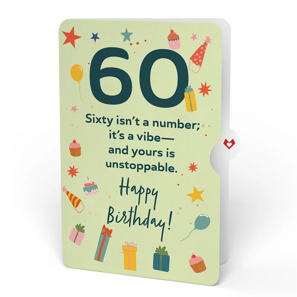 Lovepop 60th Birthday Truck Pop-Up Card and Sentiment Set - Image 4