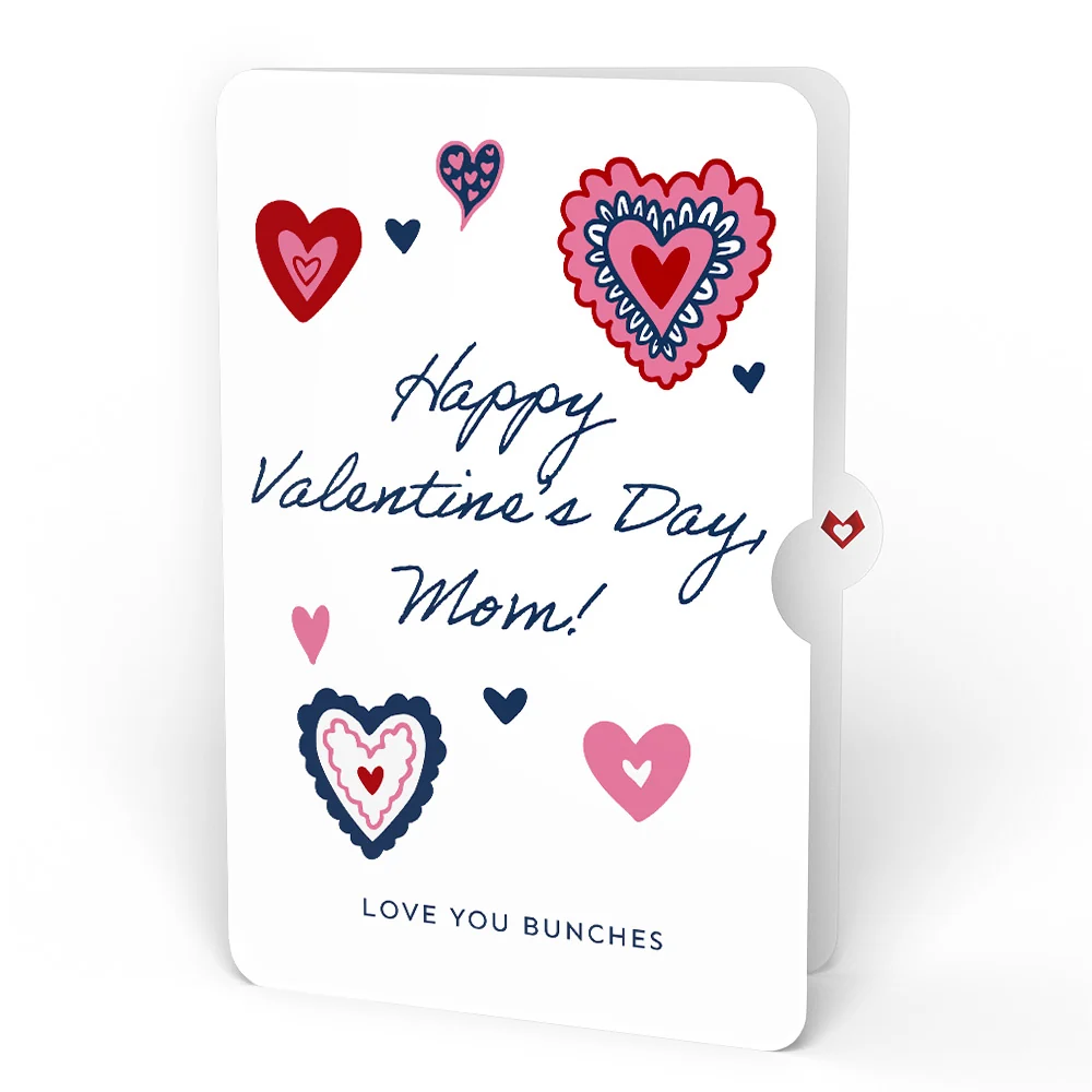 Lovepop Whimsical Hearts Valentine Light-Up Bouquet and Sentiment Set for Mom Vase - Image 4