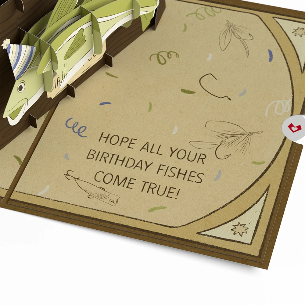 Lovepop Birthday Cod Pop-Up Card & Bouquet Bundle - Image 3