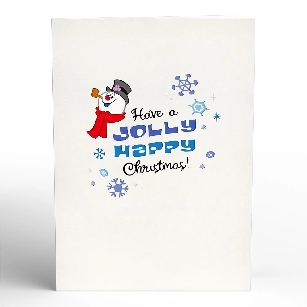 Lovepop Frosty The Snowman Jolly Happy Christmas Pop-Up Card - Image 4