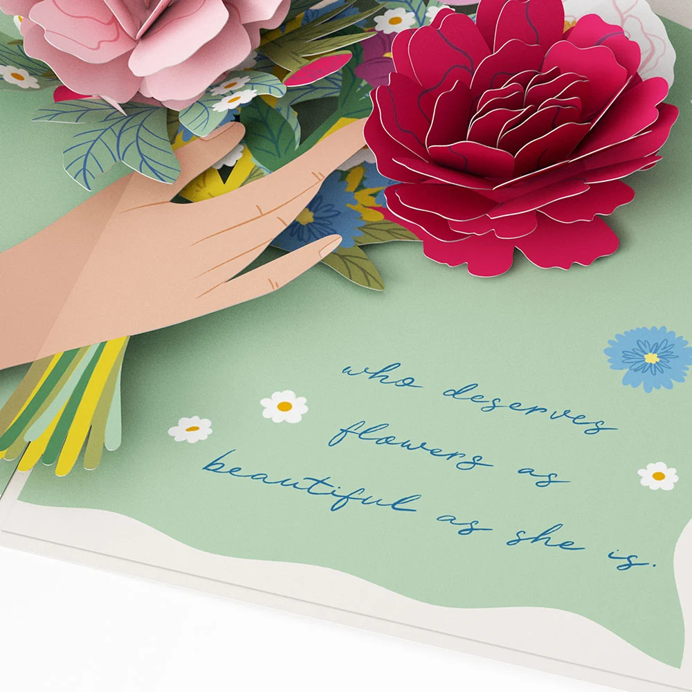 Lovepop Happy Mother’s Day Flowers Pop-Up Card - Image 3