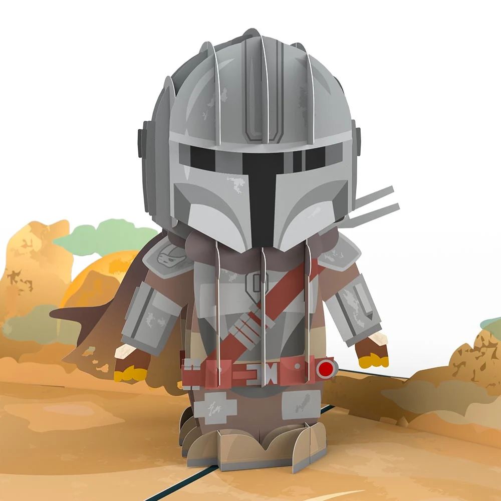Lovepop Star Wars The Mandalorian Legendary Warrior Birthday Pop-Up Card - Image 5