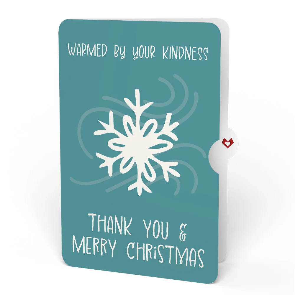 Lovepop Let It Snow Winter Bunny Pop-Up Card and Kindness Christmas Sentiment Set - Image 4