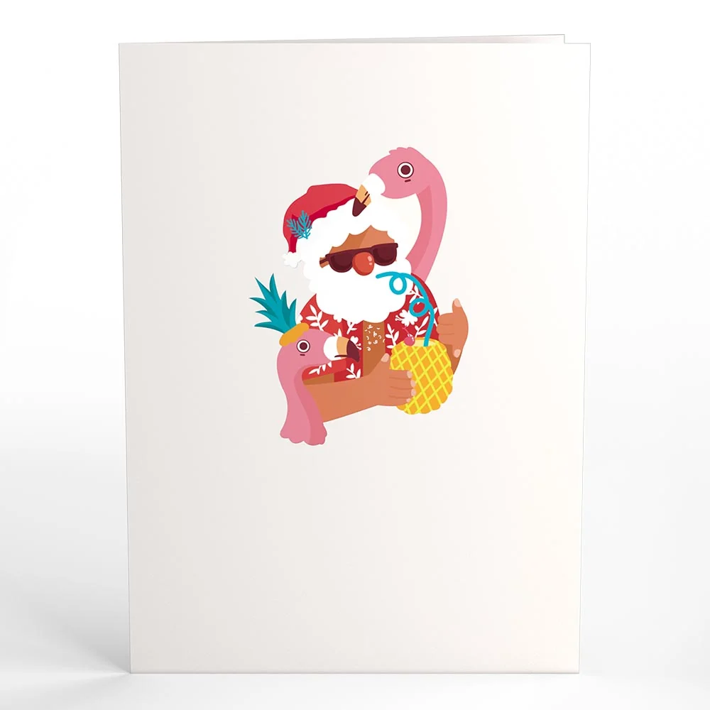 Lovepop Flamingo Sleigh Ride Pop-Up Card Toy - Image 4