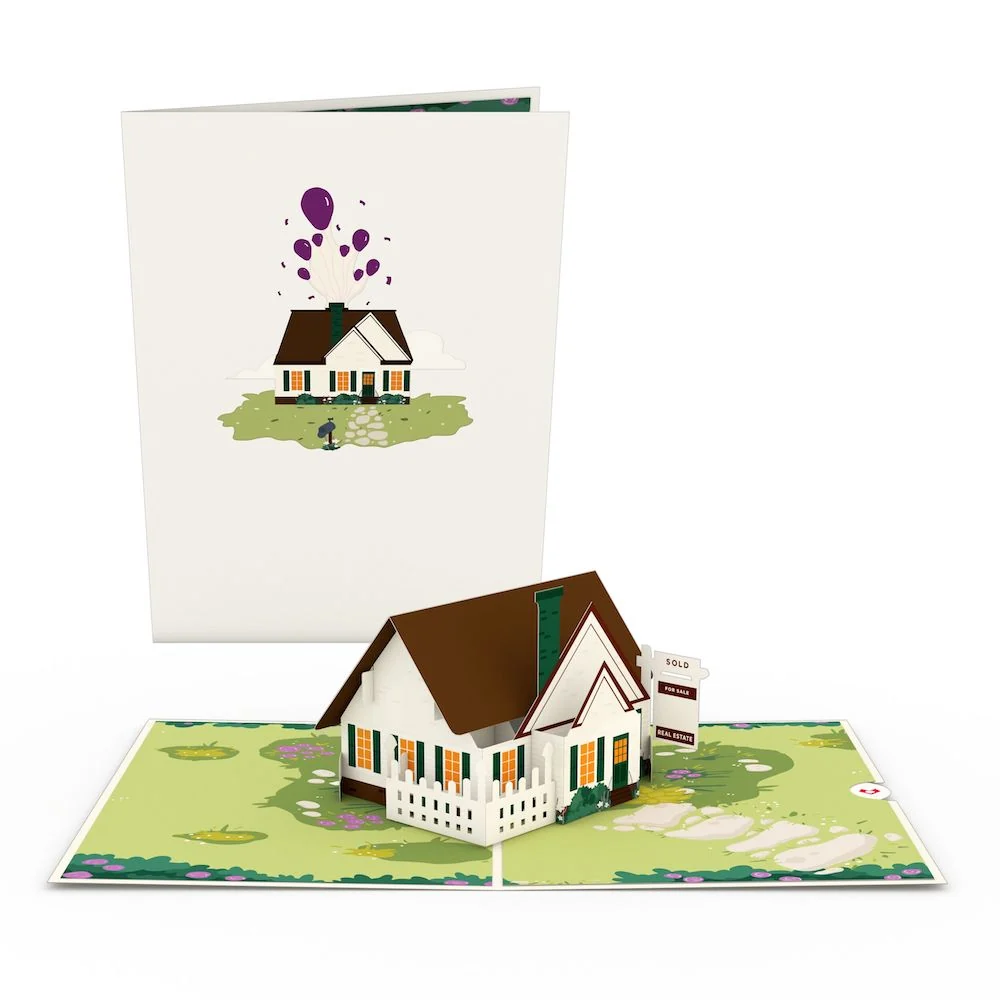 Lovepop House for Sale Pop-Up Card