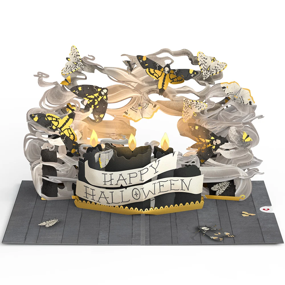 Lovepop Halloween Candlelight Light-Up Pop-Up Card Candle - Image 4