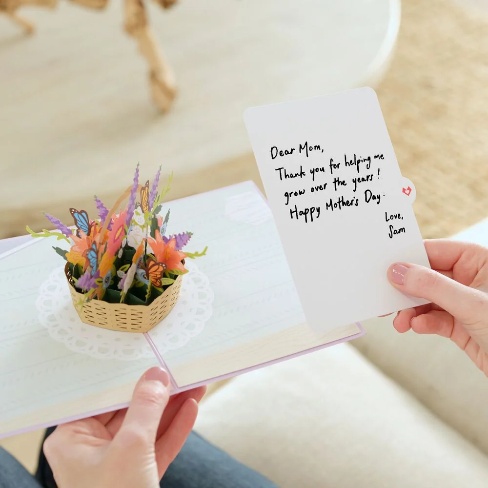 Lovepop Mother's Day Flowers Pop-Up Card Basket - Image 8