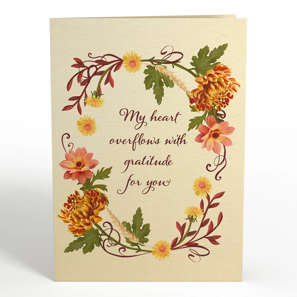 Lovepop Thanksgiving Gratitude Pop-Up Card - Image 4