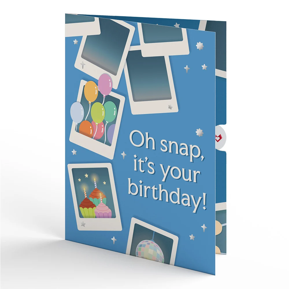 Lovepop Oh Snap, It's Your Birthday Music and Lights Pop-Up Card - Image 4