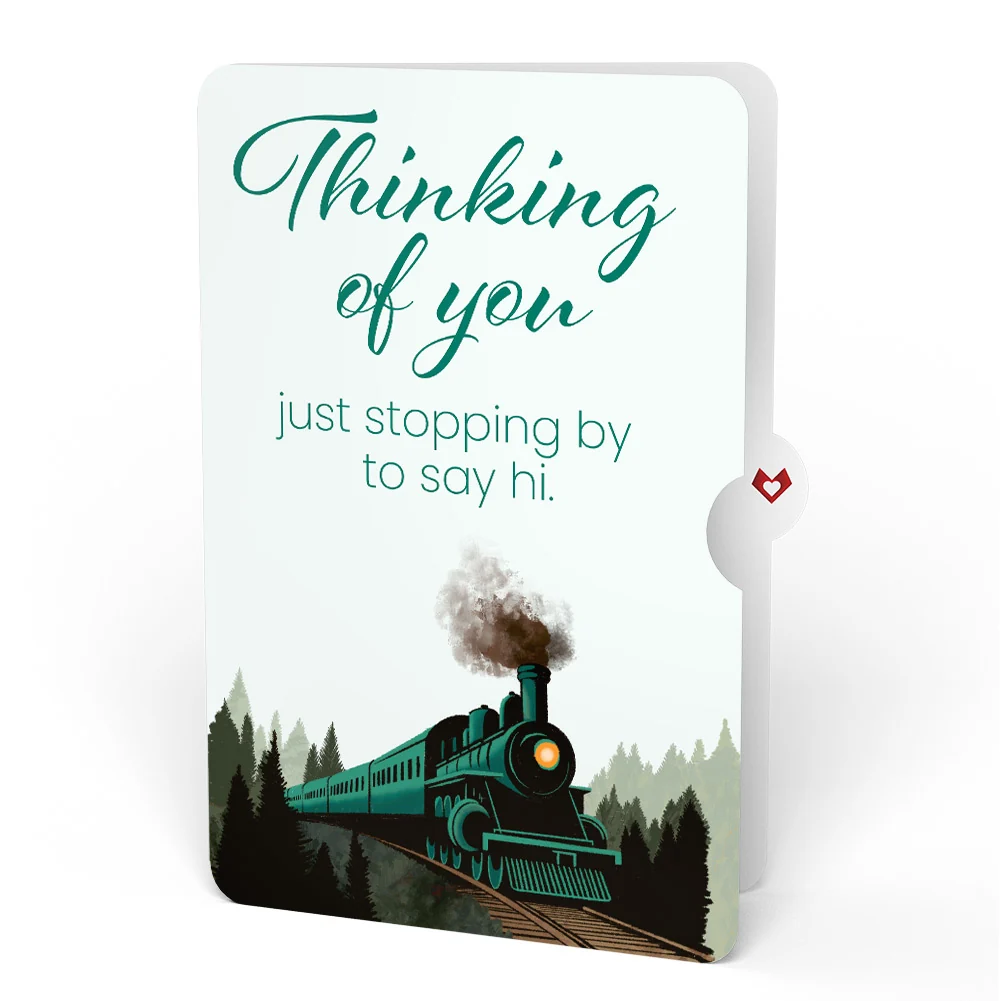 Lovepop Classic Train Thinking of You Pop-Up Card and Sentiment Set - Image 4
