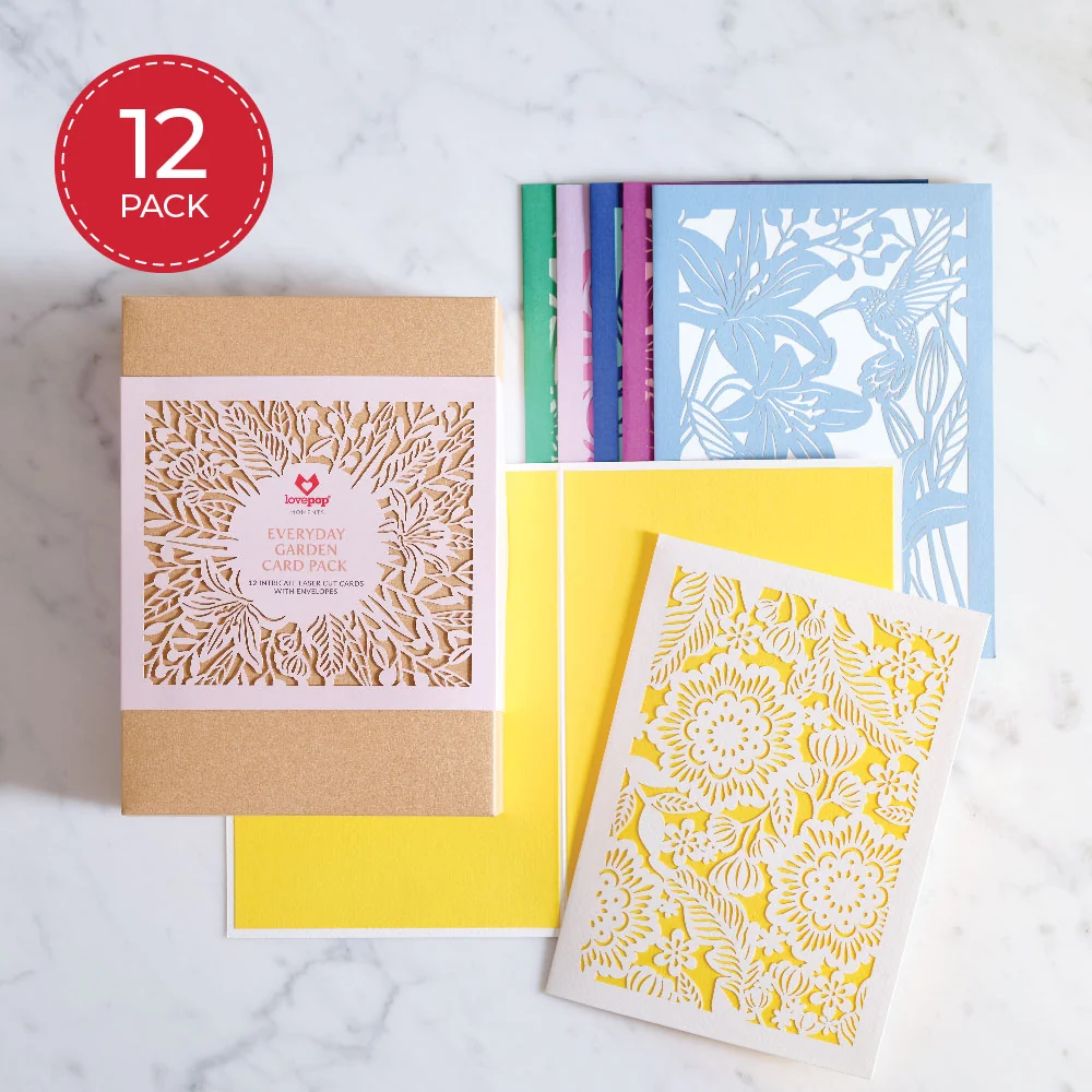 Lovepop Everyday Garden Pack (Assorted 12-Pack): Lovepop Moments Card
