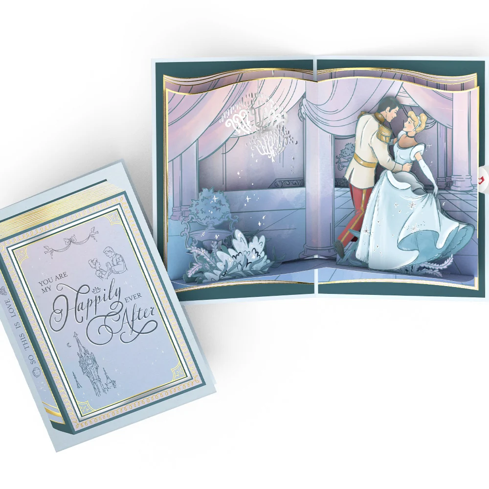 Lovepop Disney's Cinderella Happily Ever After Pop-Up Card