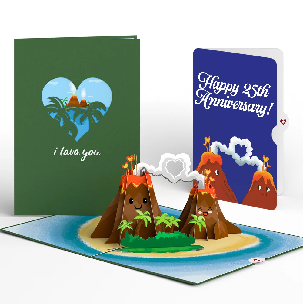 Lovepop I Lava You 25th Anniversary Pop-Up Card and Sentiment Set