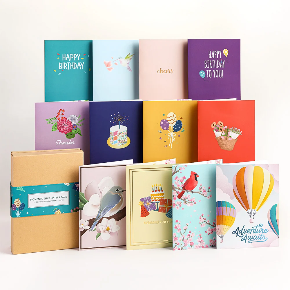 Lovepop Moments That Matter Box Set (Assorted 12-pack): Paperpop Card — SKU SB-41A7AF-9F9479D59EC9F5 - Image 4