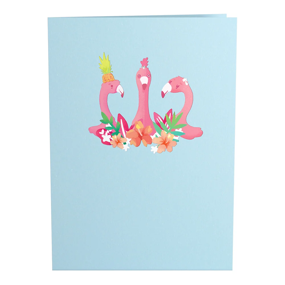 Lovepop Party Flamingo Pop-up Card - Image 4