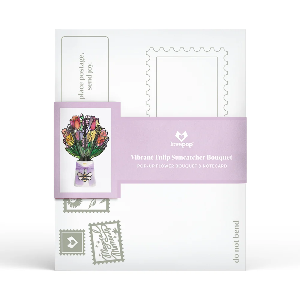 Lovepop Springtime Bunny Suncatcher Card & Bouquet Bundle - Image 8