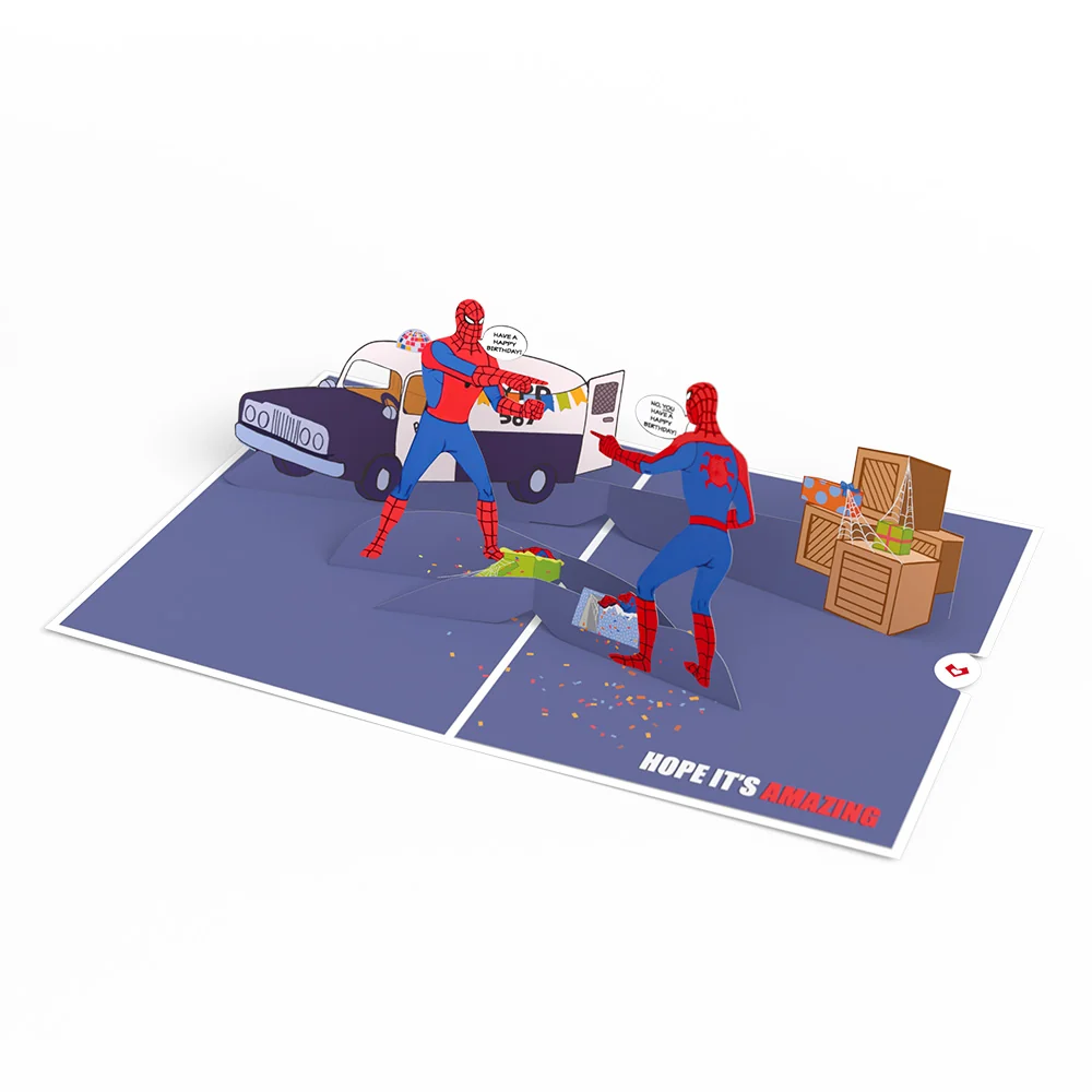Lovepop Marvel Spider-Man Spidey Sense Birthday Pop-Up Card - Image 3