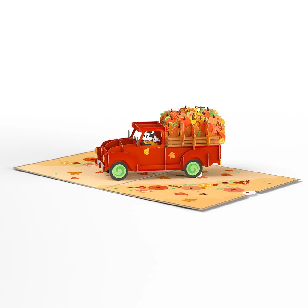 Lovepop Disney's Mickey Mouse Festive Fall Greetings Pop-Up Card - Image 3