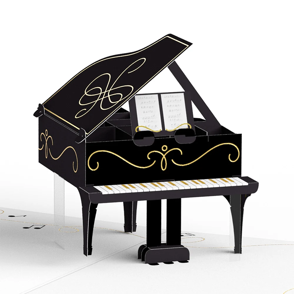 Lovepop Just a Note Piano Pop-Up Card - Image 2