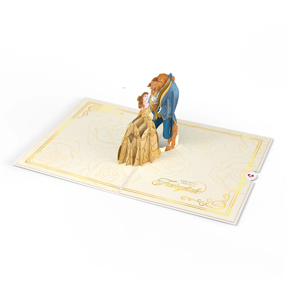 Lovepop Disney's Beauty and The Beast Enchanted Love Pop-Up Card - Image 8