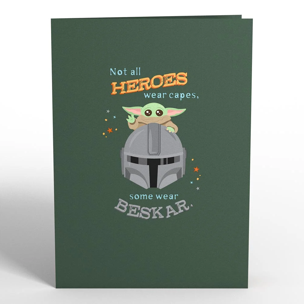 Lovepop Star Wars The Mandalorian Beskar Father's Day Pop-Up Card - Image 4