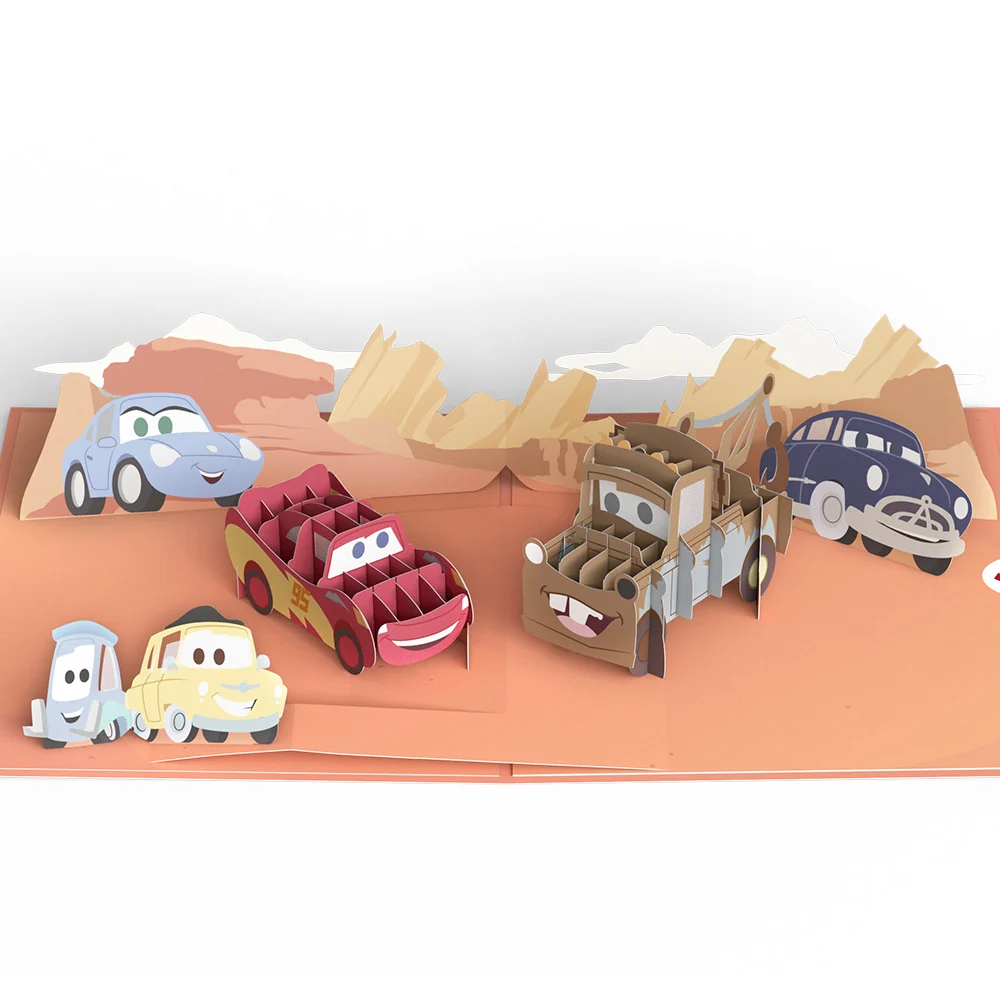 Lovepop Disney and Pixar Cars Better Tow-gether Pop-Up Card - Image 2