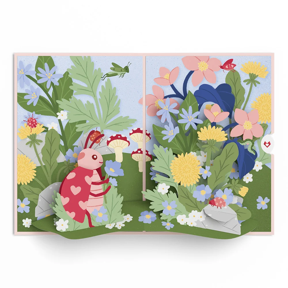 Lovepop Hey, Love Bug! Pop-Up Card - Image 4