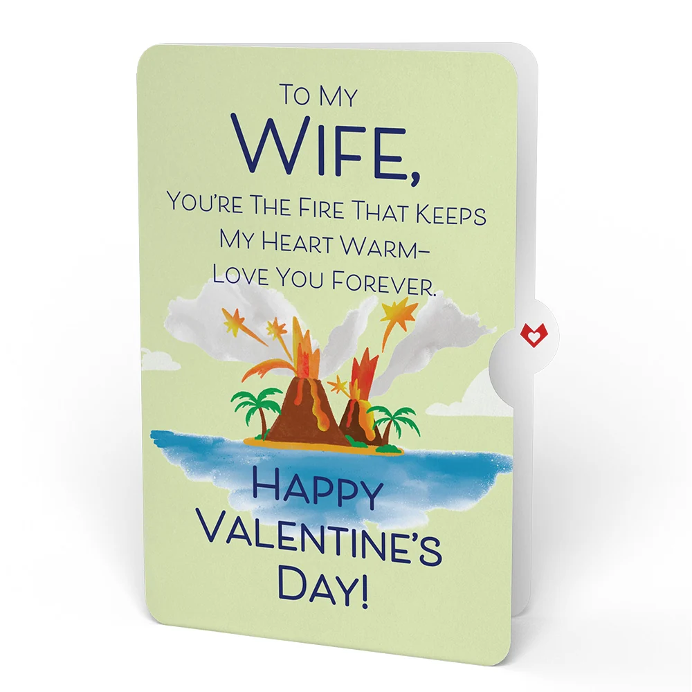 Lovepop I Lava You Valentine Pop-Up Card and Sentiment Set for Wife - Image 4