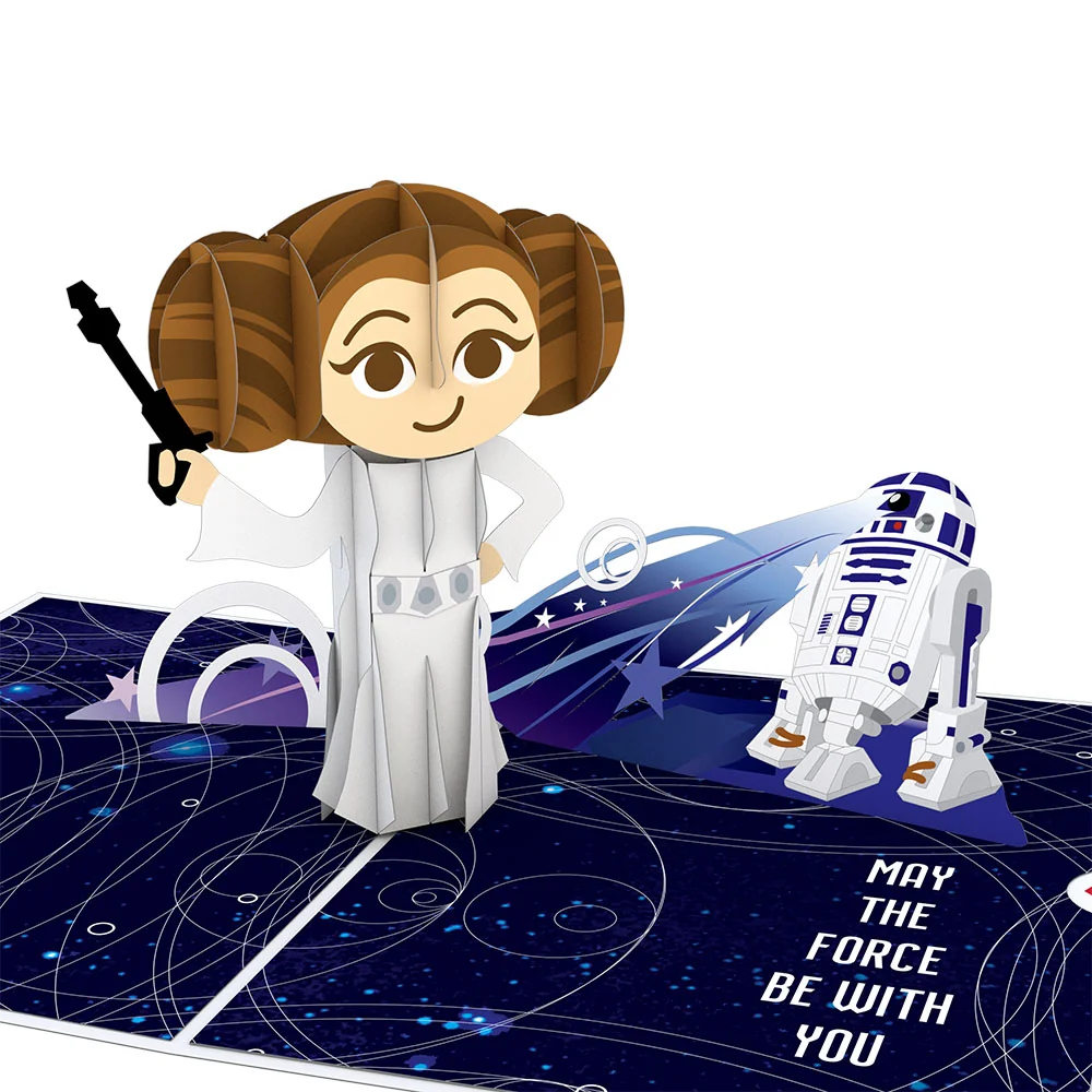 Lovepop Princess Leia Birthday Pop-Up Card - Image 2