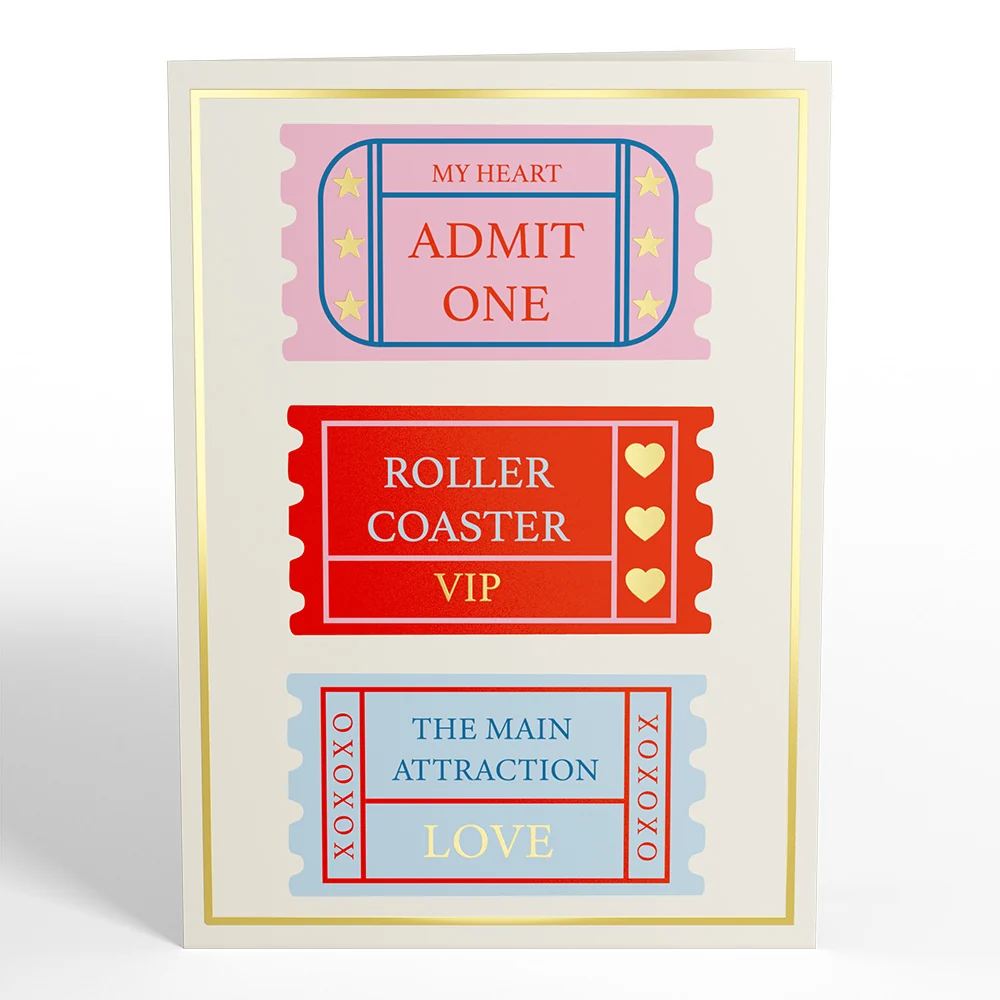 Lovepop Love Rollercoaster Pop-Up Card - Image 5