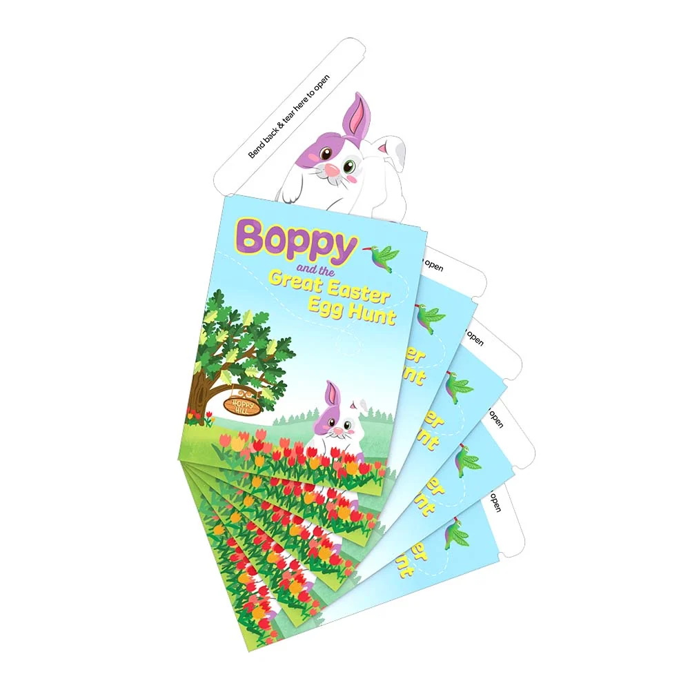 Lovepop Boppy and the Great Easter Egg Hunt Story Adventure Box Basket - Image 2