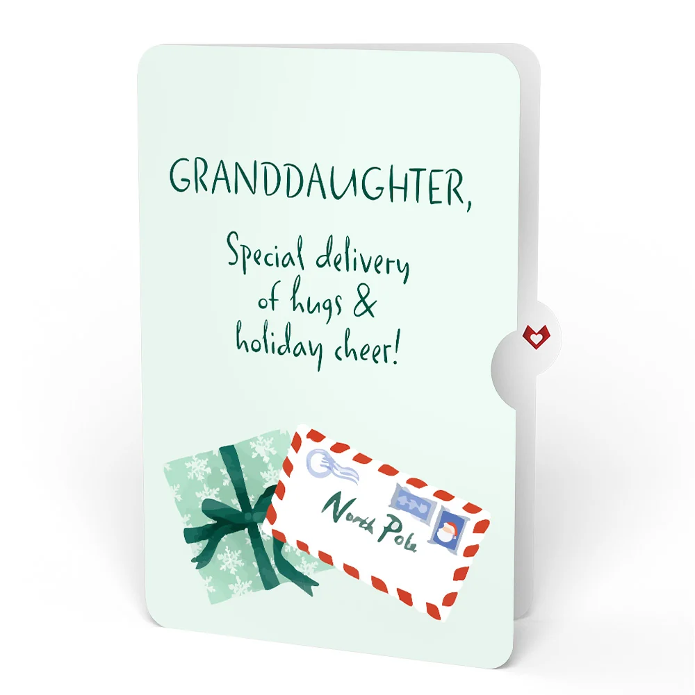 Lovepop Season's Greetings Penguin Surprise Pop-Up Card and Sentiment Set for Granddaughter - Image 4