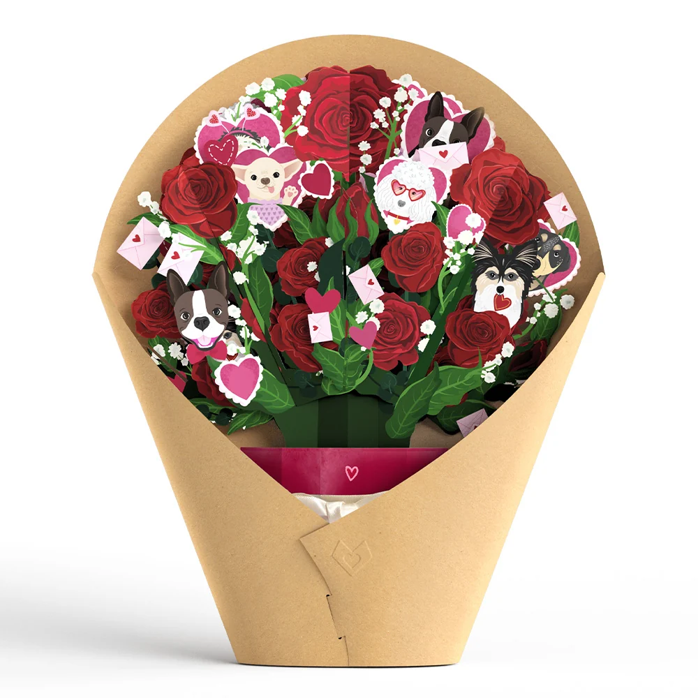 Lovepop I Woof You Dog Bouquet - Image 4