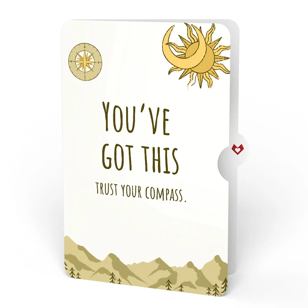 Lovepop Guiding Compass Encouragement Pop-Up Card and Sentiment Set - Image 4