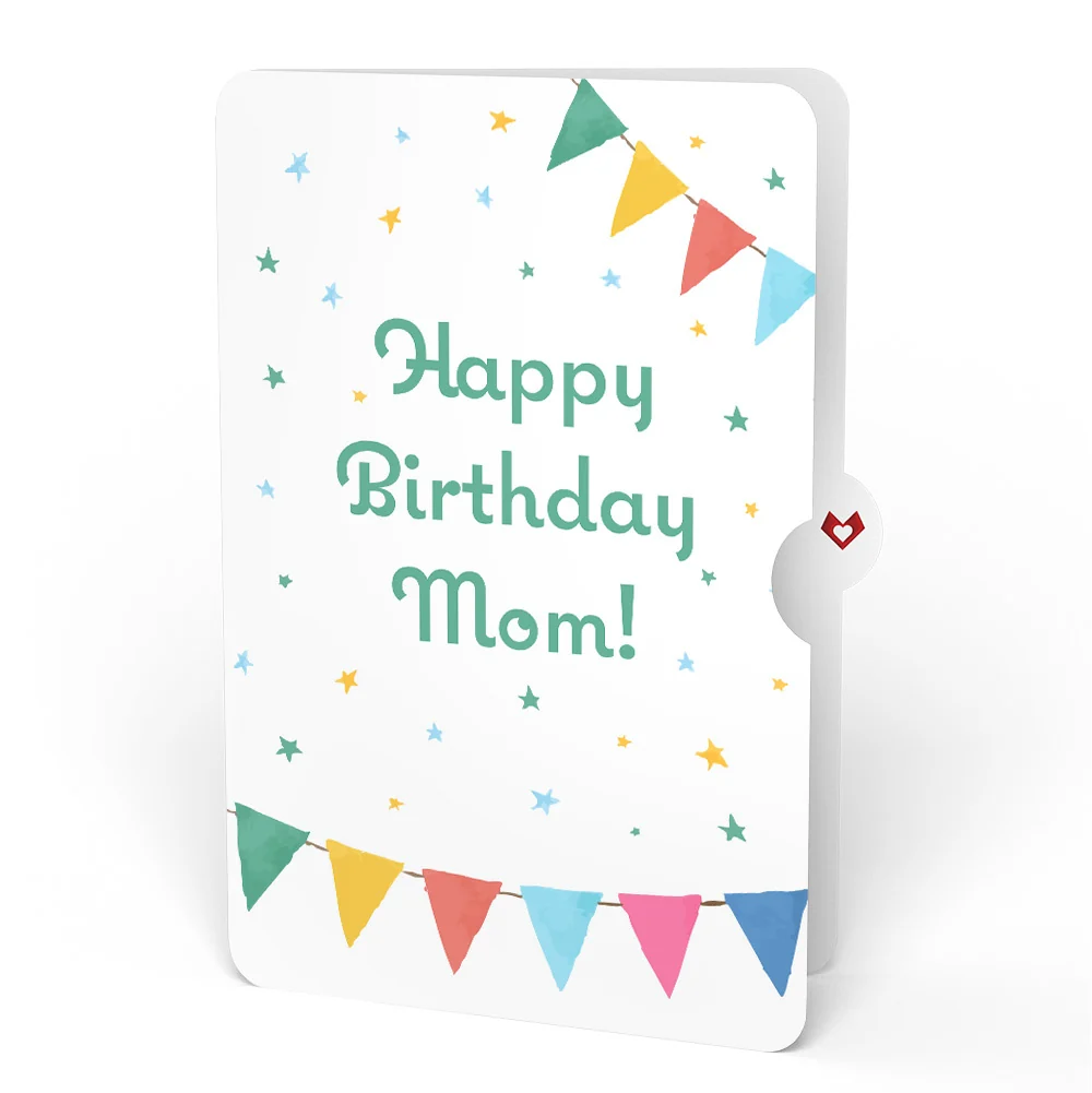 Lovepop Sprinkles Birthday Cake Pop-Up Card and Sentiment Set for Mom Candle - Image 4